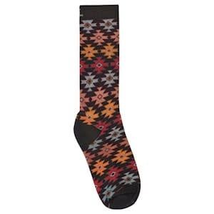 RED DIRT HAT CO CREW CUT SOCK GREAT WHITE AZTEC PATTERN