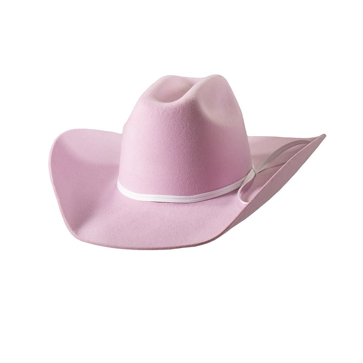 TWISTER YOUTH WOOL PINK WESTERN HAT