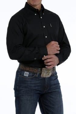 CINCH MEN&#39;S MODERN FIT BLACK BUTTON-DOWN SHIRT