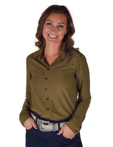 PULLOVER BUTTON UP