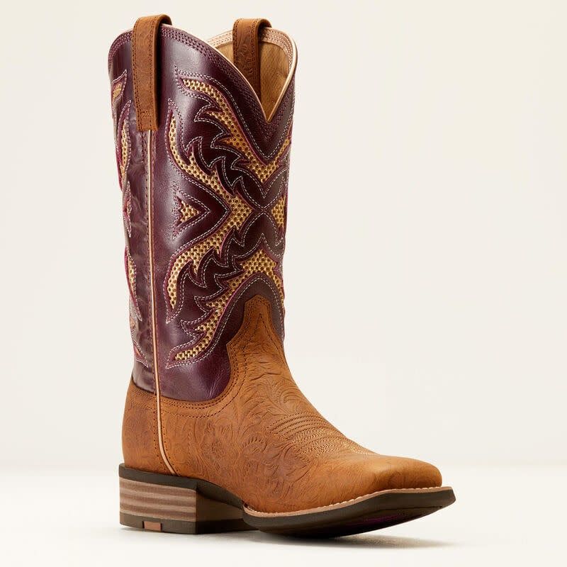 ARIAT WOMEN&#39;S SAN ANGELO VENTTEK 360 WESTERN BOOT