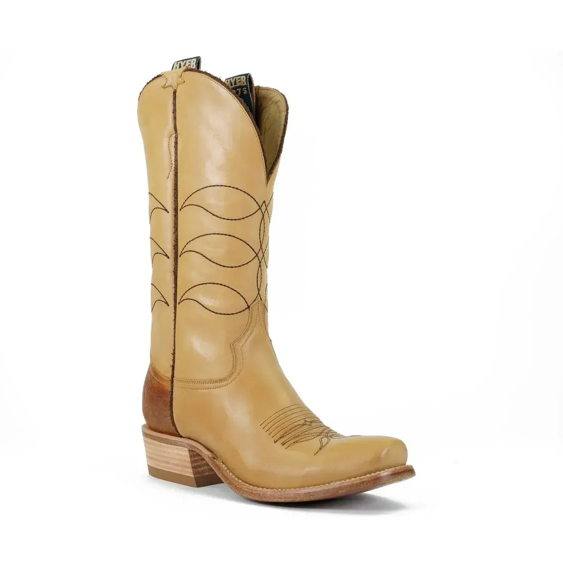 HYER MEN&#39;S MAIZE 13&quot; TAN WESTERN BOOT