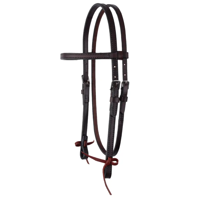CIRCLE Y CLASSIC SMOOTH BROWBAND HEADSTALL