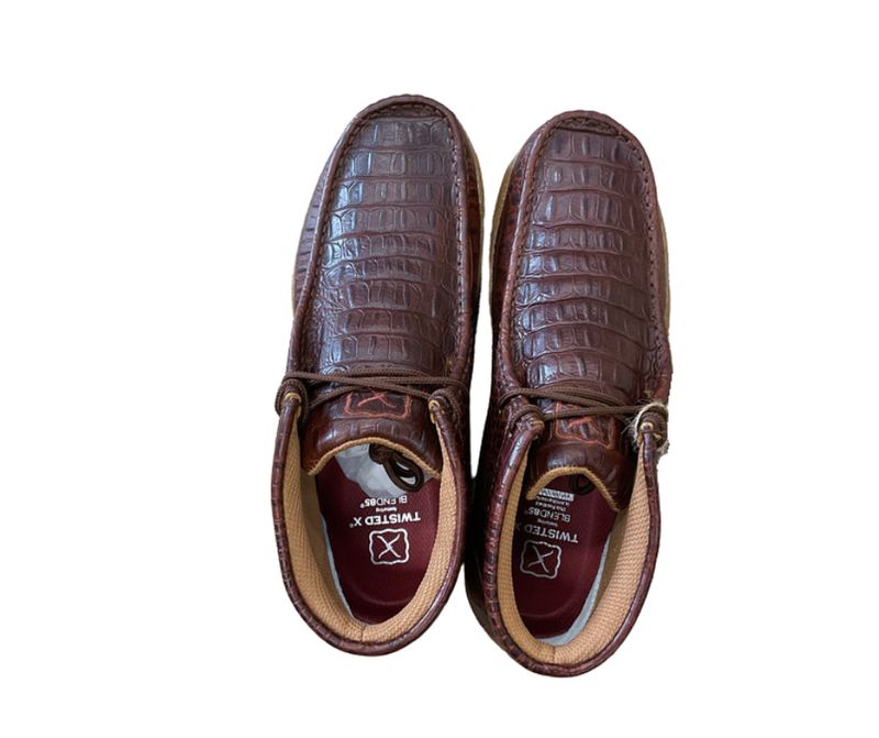 TWISTED X MEN&#39;S CHUKKA DRIVING MOC- GINGER
