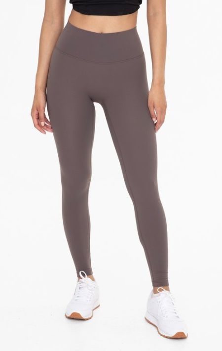 BP629 MONO B FLEECE LINED HIGH-WAIST LEGGINGS