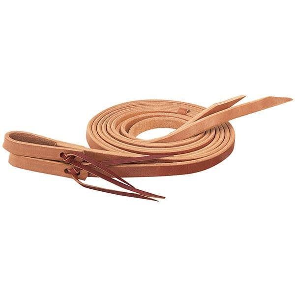 WEAVER RUSSET SINGLE-PLY EXTRA HEAVY HEARNESS SPLIT REINS