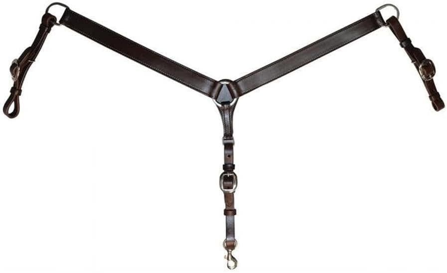 CIRCLE Y 1 1/2&quot; WIDE STRAIGHT CLASSIC SMOOTH BREAST COLLAR