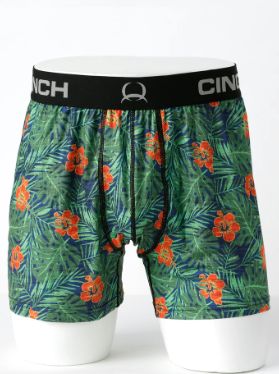 CINCH MEN&#39;S HAWAIIAN LOOSE FIT BOXER