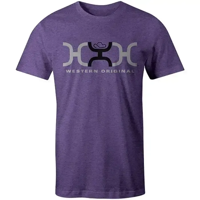 HOOEY MEN&#39;S &quot;LOOP&quot; DUSTY PURPLE T-SHIRT