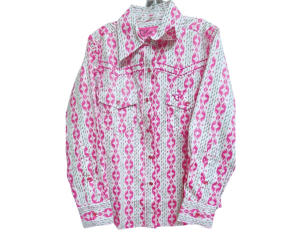 COWGIRL HARDWARE TONAL AZTEC L/S SHIRT