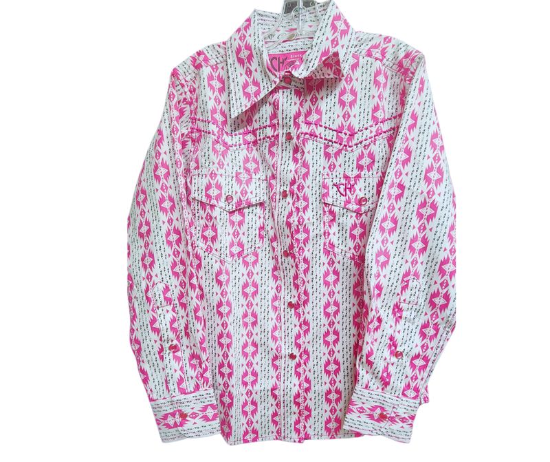 COWGIRL HARDWARE TONAL AZTEC L/S SHIRT