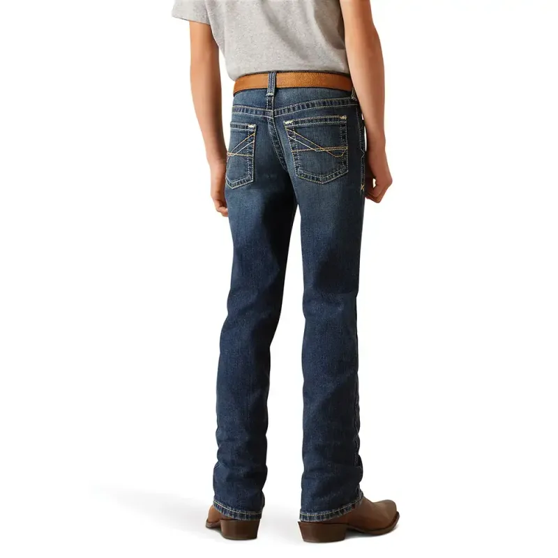 ARIAT BOY&#39;S B4 FORDHAM RELAXED FIT JEAN IN DENALI