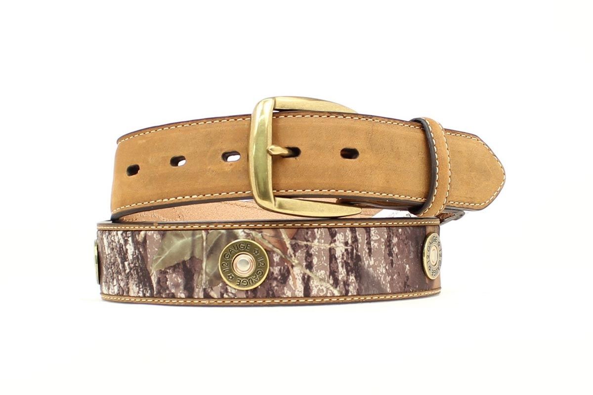 NOCONA MOSSY OAK CAMO SHOTGUN SHELL BELT