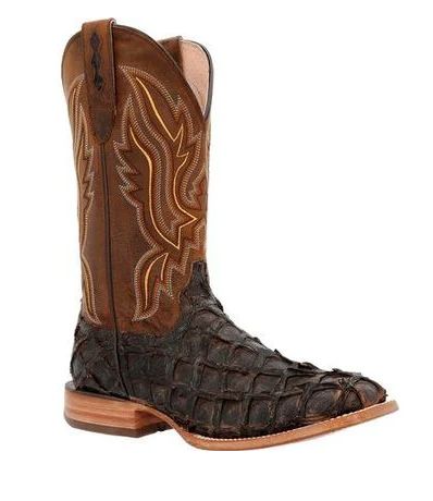 DURANGO® EXOTICS™ D.BROWN PIRARUCU WESTERN BOOT