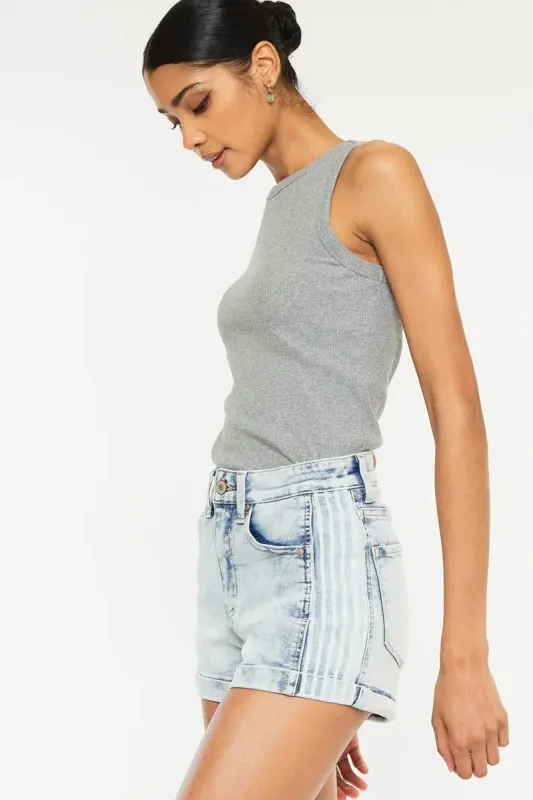  KANCAN MONSE HIGH RISE MOM SHORT