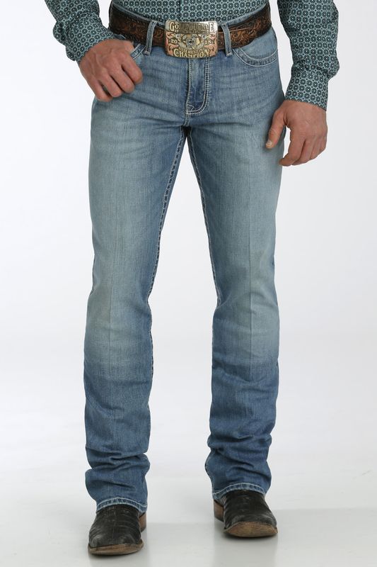 CINCH MEN&#39;S IAN SLIM FIT JEAN- LIGHT STONE