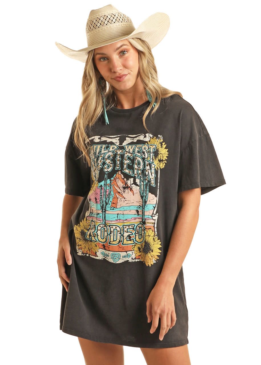 ROCK &amp; ROLL WILD WEST RODEO T-SHIRT DRESS