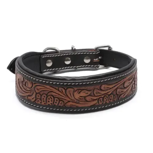 RESISTANCE LEATHER DOG COLLAR
