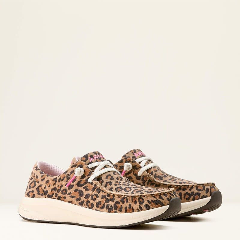 ARIAT BUCKEYE WATERPROOF SHOE- CHEETAH