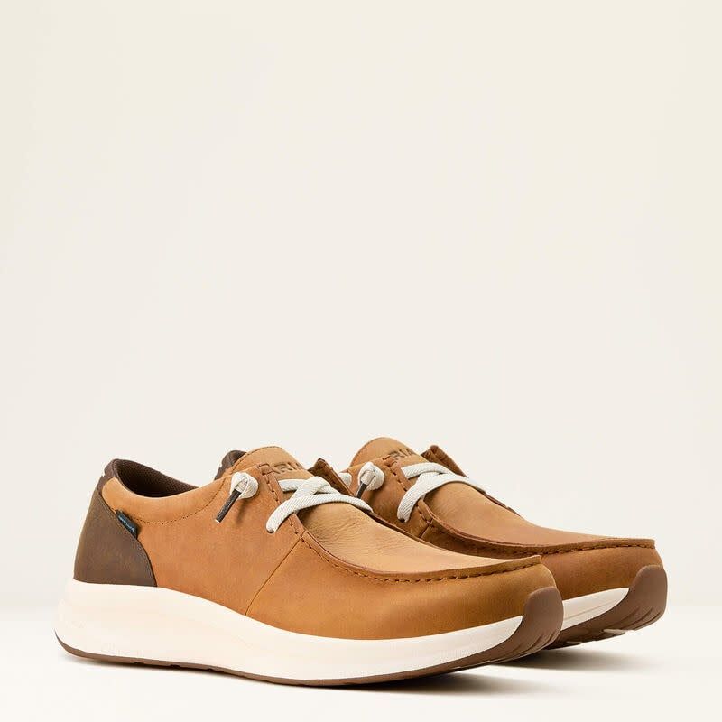 ARIAT BUCKEYE WATERPROOF SHOE- SUNSET WHEAT|DARK COFFEE