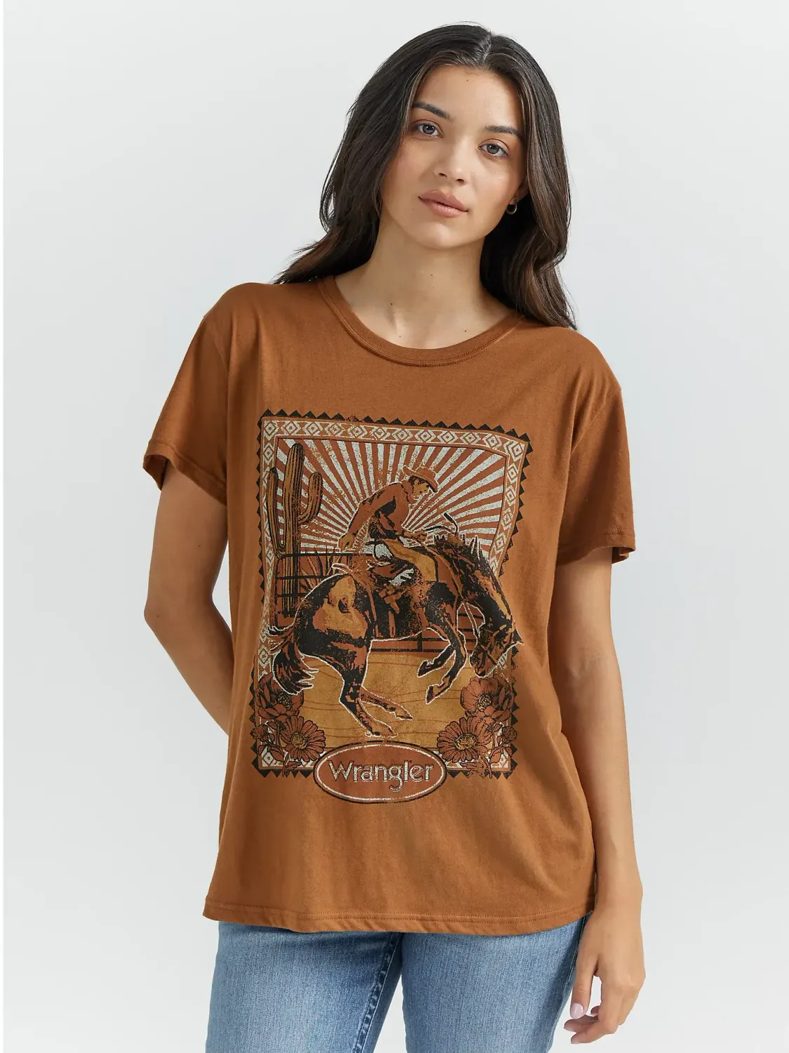 WESTERN GRAPHIC BOYFRIEND TEE