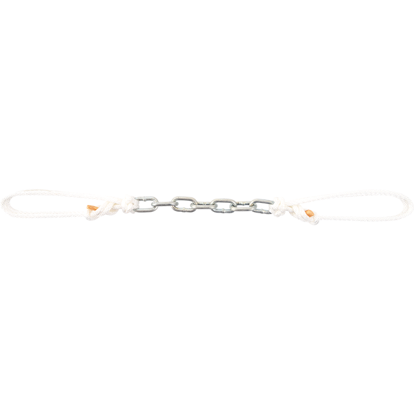 MARTIN SADDLERY STRING AND DOG LINK CHAIN CURB STRAP