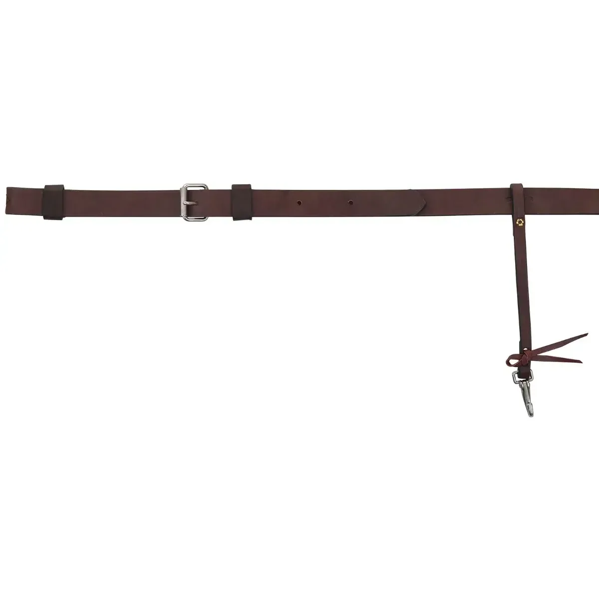 CIRCLE Y LIGHTWEIGHT SMOOTH CHOCOLATE FLANK CINCH