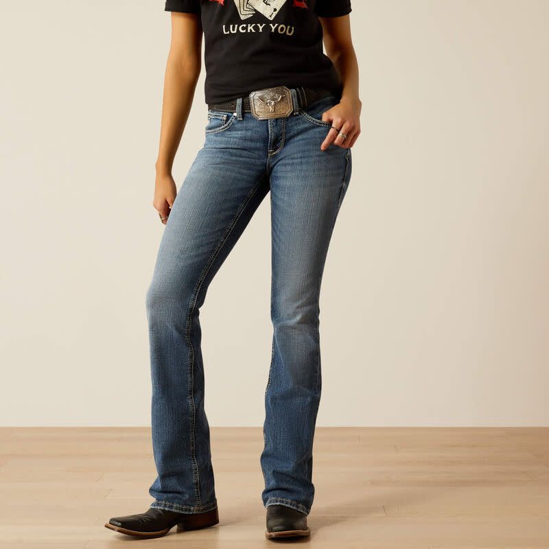 ARIAT BRITTANY PERFECT RISE BOOT CUT JEAN