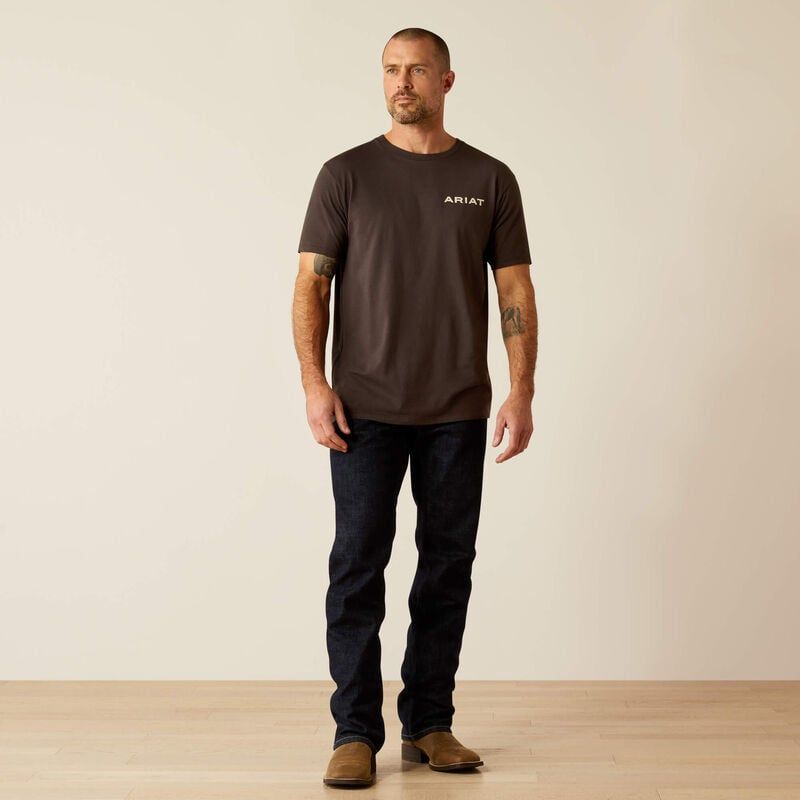 ARIAT MEN&#39;S AMBUSH CAMO T-SHIRT