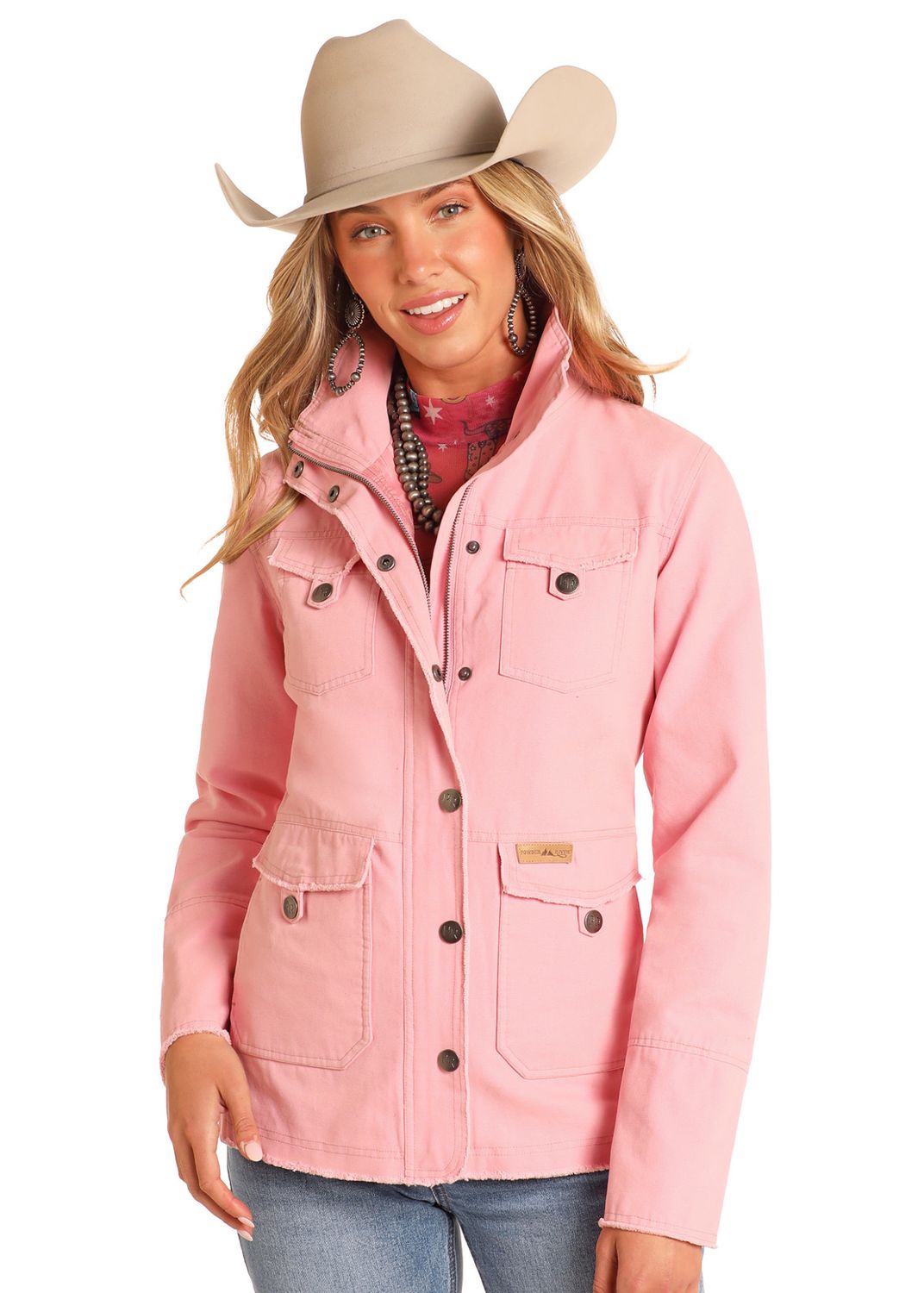 POWDER RIVER WOMEN&#39;S COTTON CANVAS JACKET