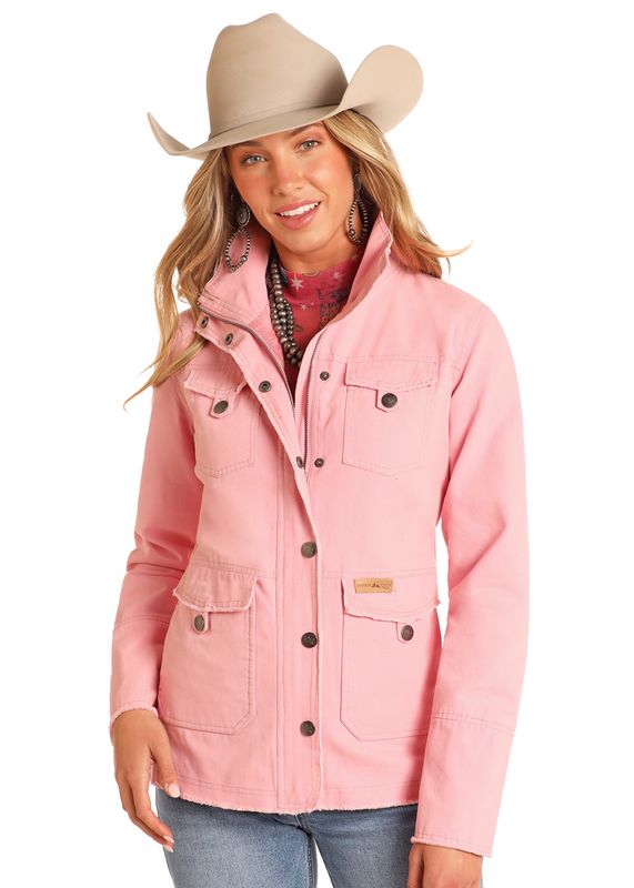POWDER RIVER WOMEN&#39;S COTTON CANVAS JACKET