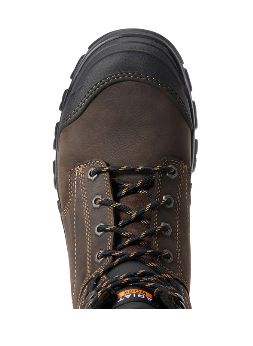 ARIAT TREADFAST 6" H2O ST DRK BRN