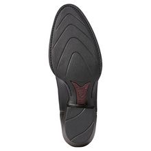 ARIAT MEN'S HERITAGE R TOE BLACK WESTERN BOOTS