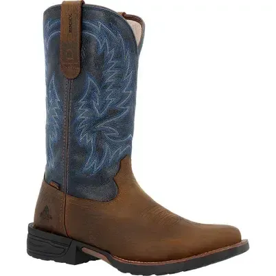 ROCKY MEN&#39;S BRONCO WATERPROOF WORK BOOTS