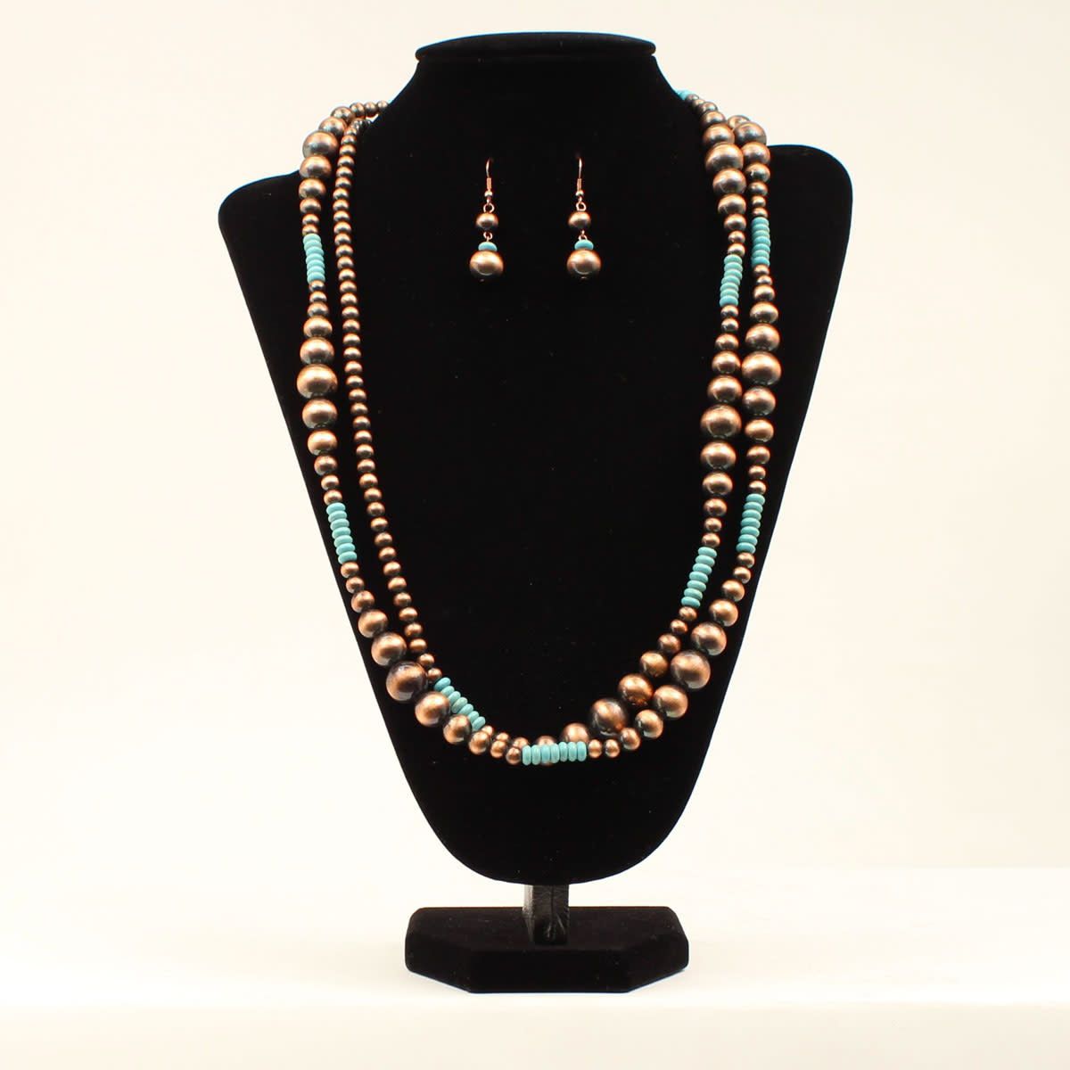 BLAZIN&#39; ROXX BEADED NECKLACE SET