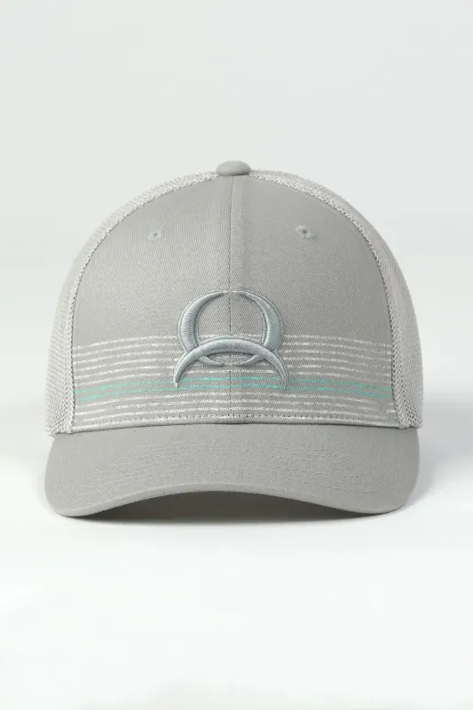CINCH MEN'S FLEXFIT GRAY TRUCKER CAP