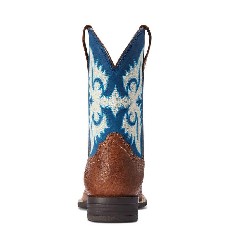 ARIAT YOUTH LONESTAR BOOT RED DIRT ROAD/BLUE WAVES