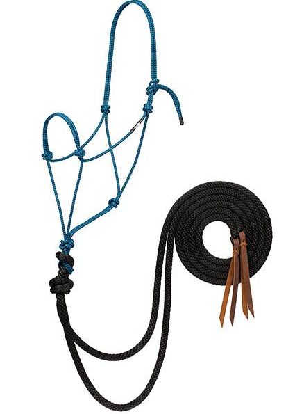 SILVERTIP BIG SKY LOPING ROPE HALTER WITH 8 SPLIT REINS