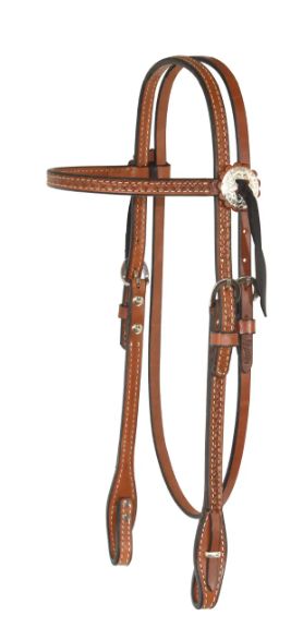 JULIE GOODNIGHT DIAMOND TOOLED HEADSTALL