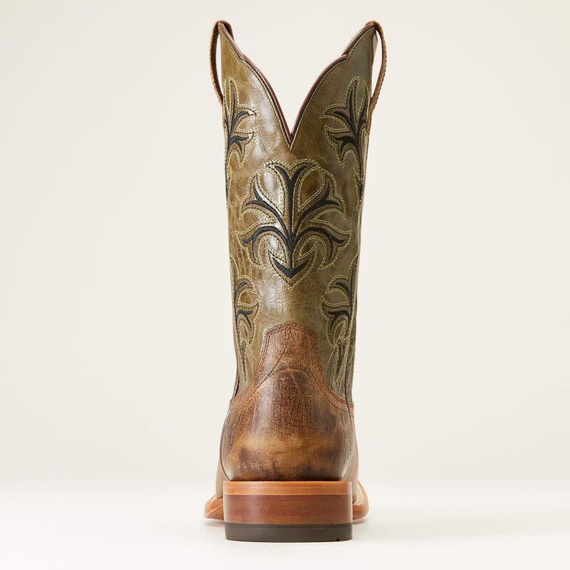ARIAT MEN'S COWBOSS WESTERN BOOT CRINKLED BROWN