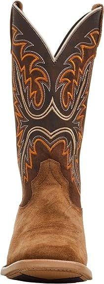 ARIAT MEN'S BRUSHRIDER SUNTAN ROUGHOUT BOOTS