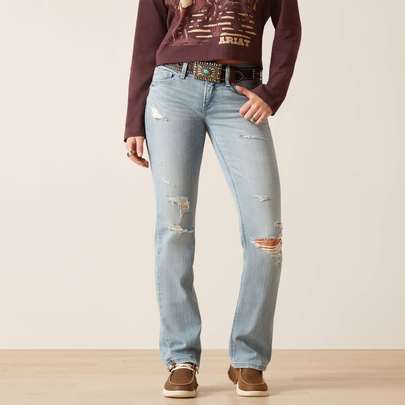 ARIAT WOMEN&#39;S R.E.A.L. LR LUCY STRAIGHT JEANS IN COLORADO