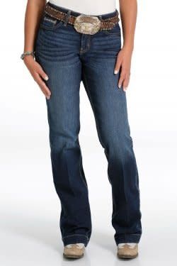 CRUEL DENIM HAYLEY TROUSER DARK STONEWASH