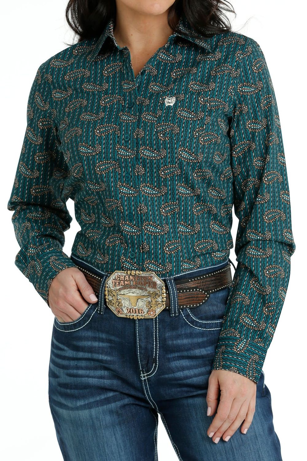 BUTTON DOWN WESTERN SHIRT