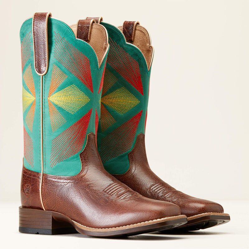 ARIAT WOMEN'S OAK GROVE GINGERSNAP JADED BOOTS