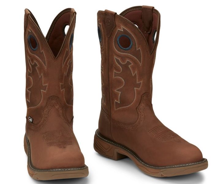 JUSTIN MEN'S RUSH 11" WATERPROOF WORK BOOT