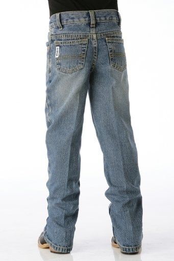 CINCH BOY'S WHITE LABEL SLIM LIGHT STONEWASH JEANS