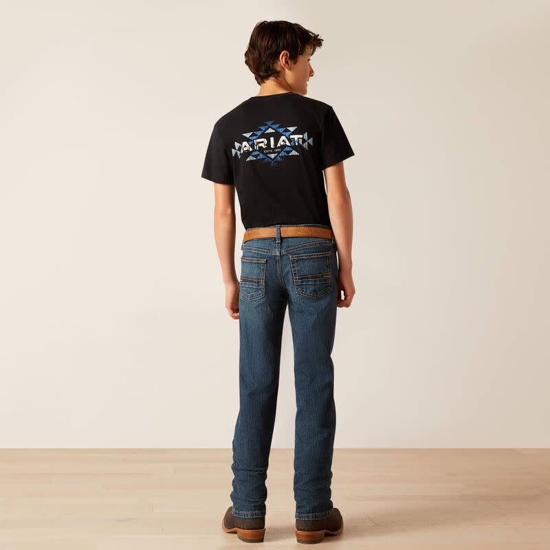 ARIAT BOY'S B5 DUSTIN STRAIGHT JEANS IN CHIEF