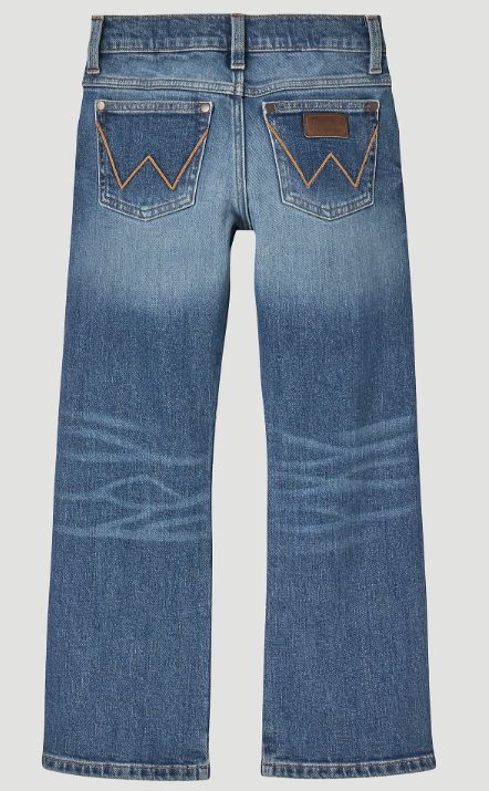 WRANGLER BOY'S RETRO RELAXED BOOTCUT JEAN (1T-20) ANDALUSIAN