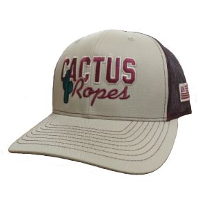 CACTUS ROPES MESH SNAPBACK CAP